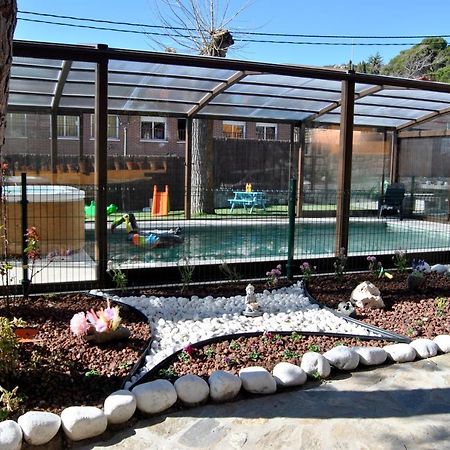 Casa Rural Mansion Adela con Piscina y Jacuzzi Collado Mediano Exterior foto